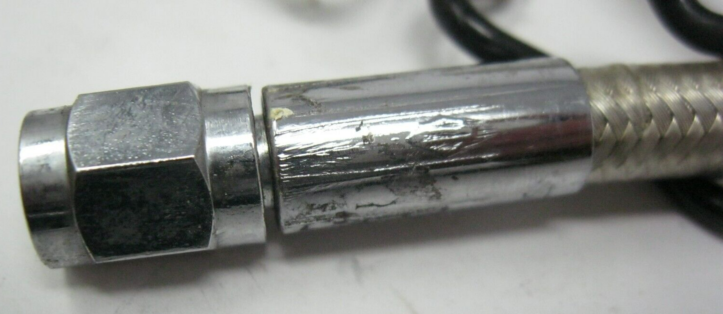 Unbranded Appx. 30" Braided Brake Line for Harley-Davidson (Unknown Fitment)