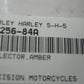 Harley-Davidson OEM NOS 2.75" x 1.25"  Amber Reflector (Single Unit)  59256-84A