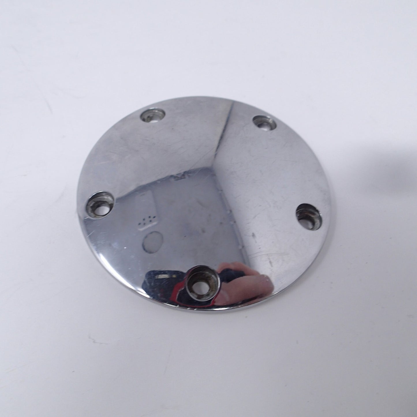 CHROME CAM POSITION SENSOR COVER FOR HARLEY DAVIDSON TWIN CAM 1999 TO PRESENT