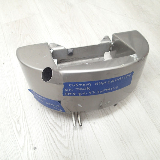 Oil Reservoir Harley-Davidson CUSTOM HIGH CAPACITY OIL TANK  FITS 84-97 SOFTAIL