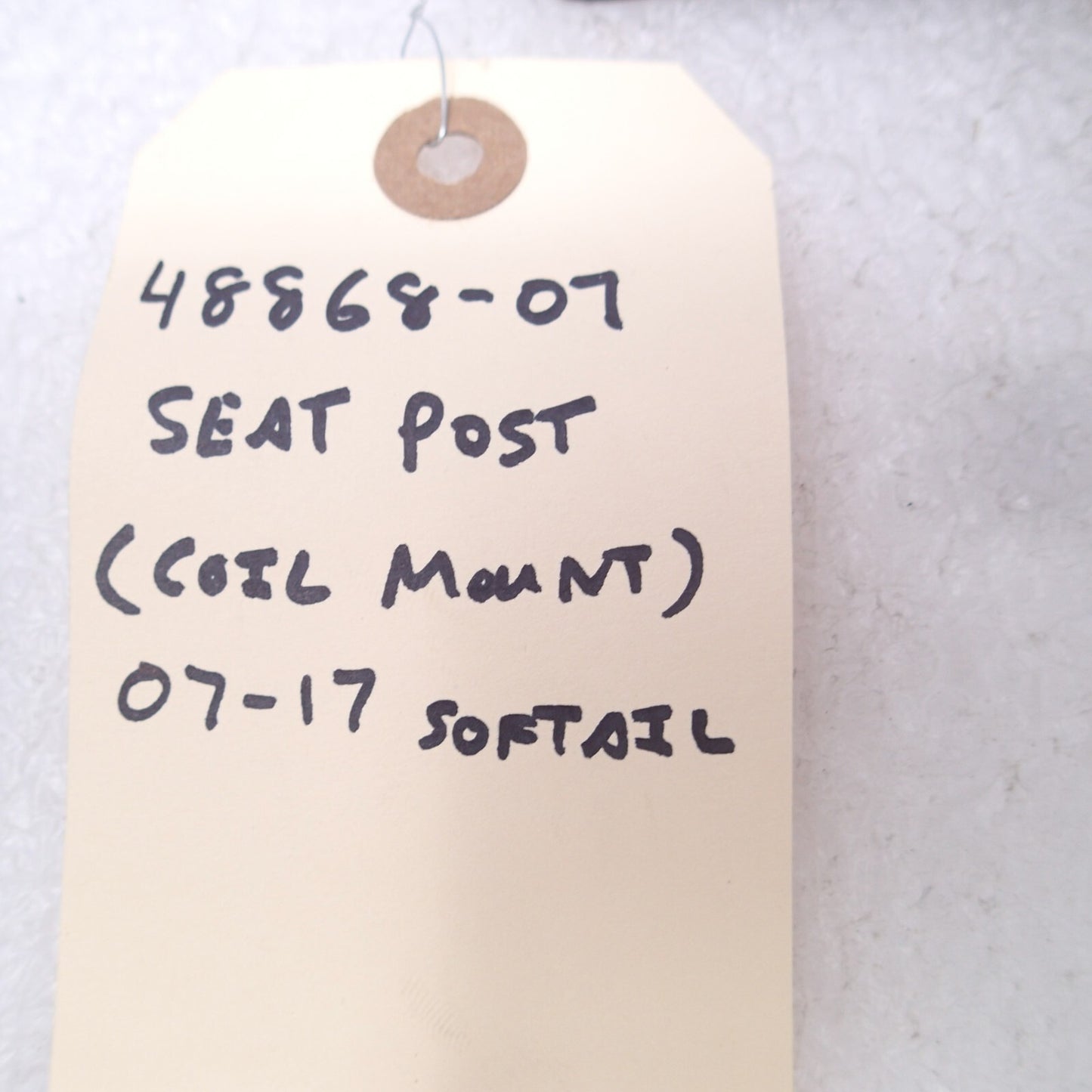 07 Harley Softail Night Train FXSTB seat post frame bracket 48868-07