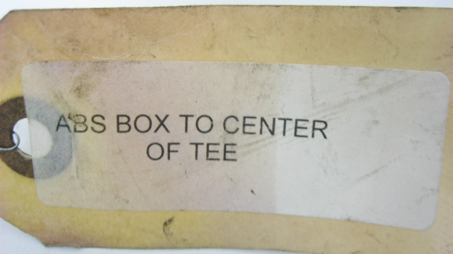 Appx. 51" (Excluding Fittings) Black Brake Line for Harley (Unknown Fitment)