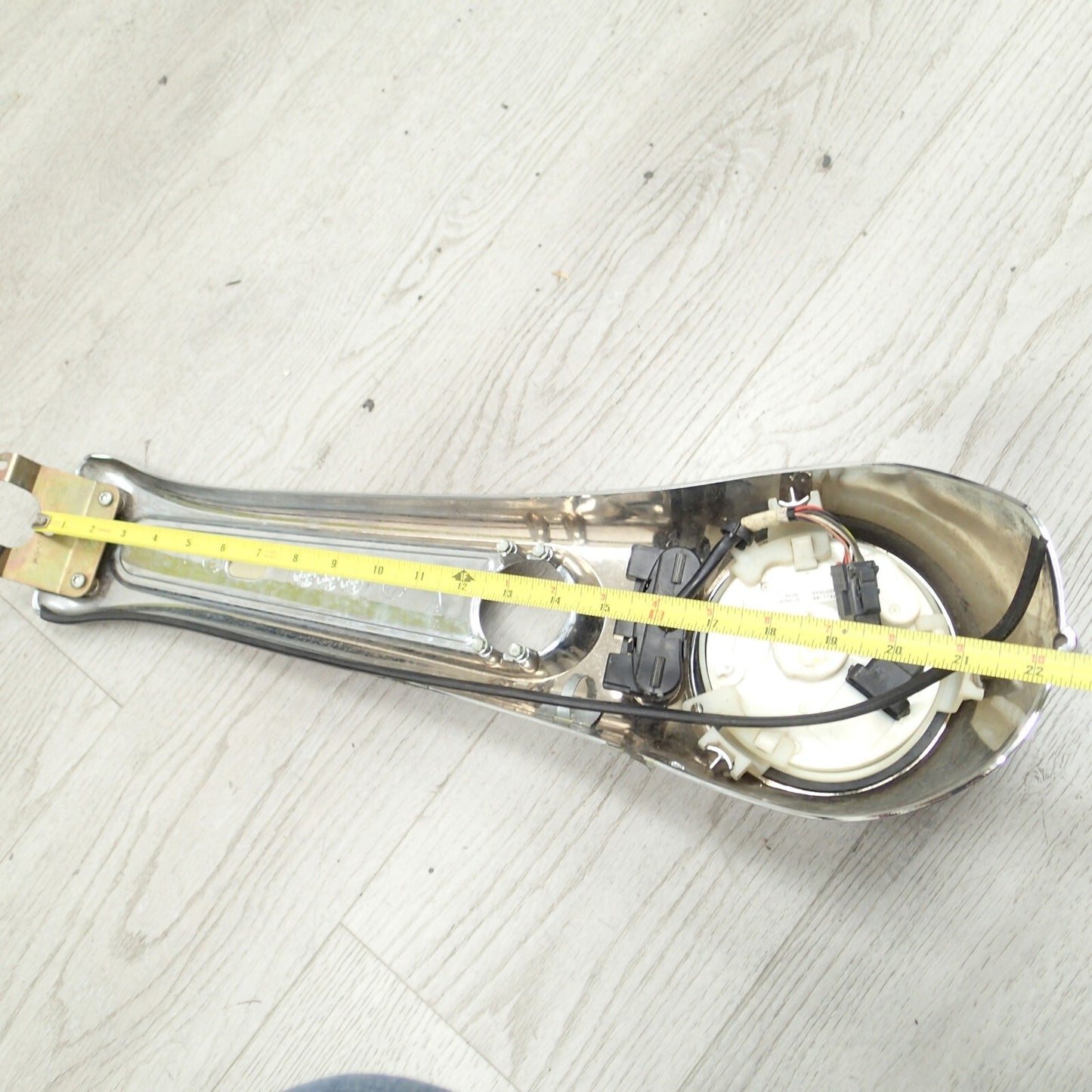 Harley Softail CHROME Tank Console Cover Panel 71439-00 + Speedometer 67411-04