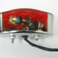 Unbranded Cat Eye Tail Light - No Plate Lens FOR PARTS ONLY for Custom Project