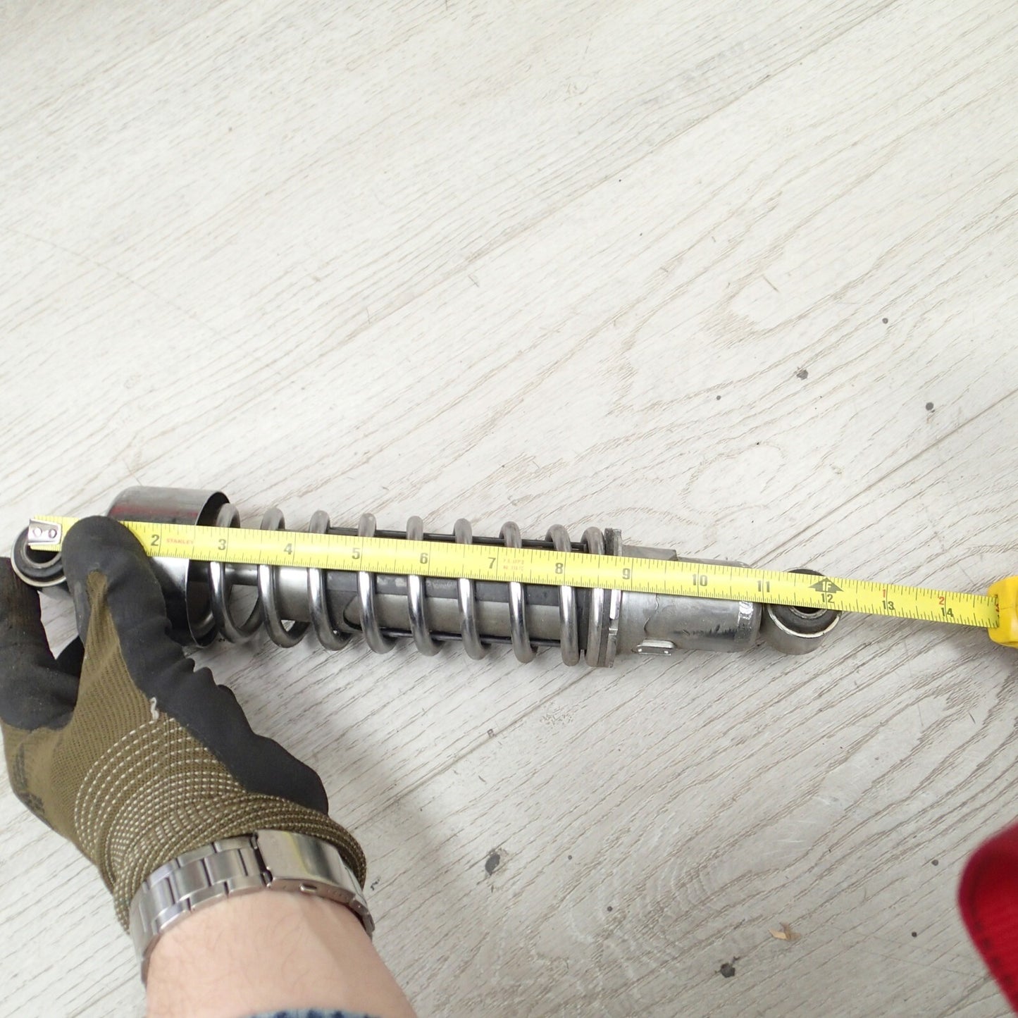 Harley  11 5/8" REAR SHOCK CHROME HARLEY SINGLE UNIT