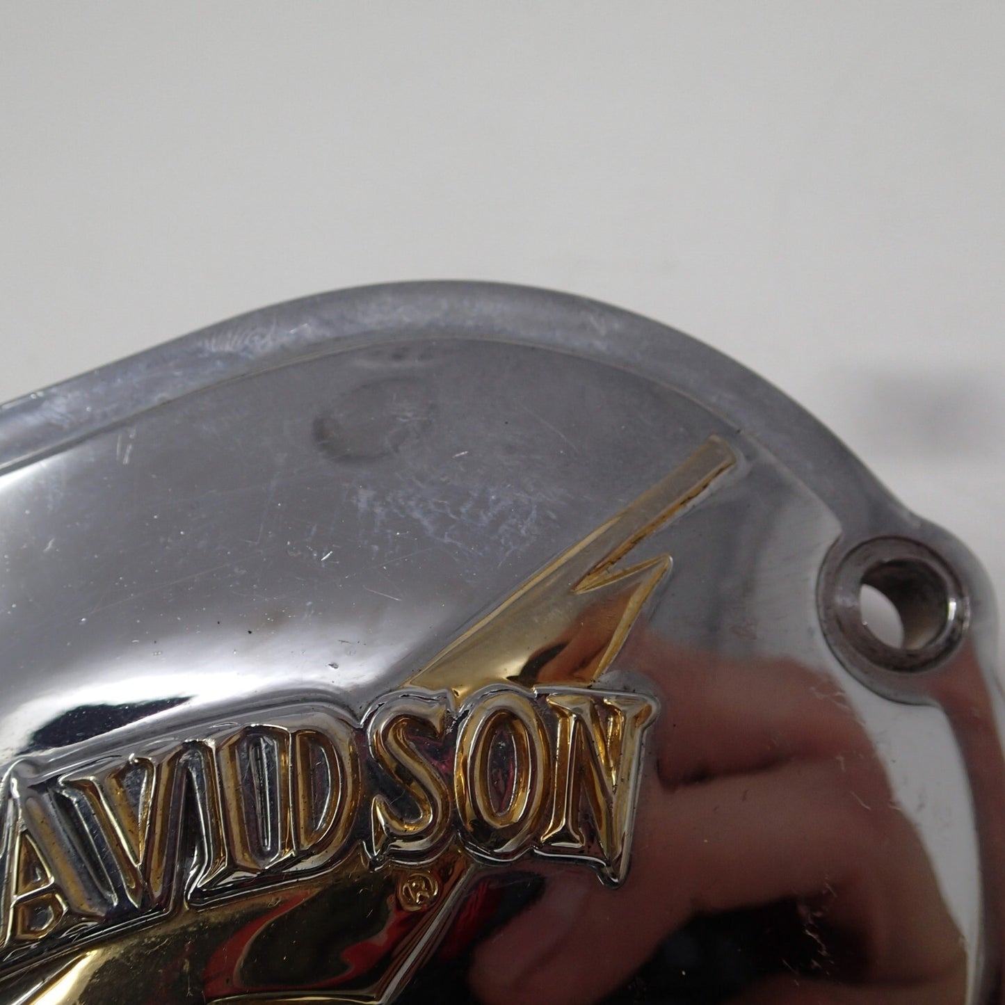 Harley-Davidson V-Wing Chrome Transmission End Cover 34780-98