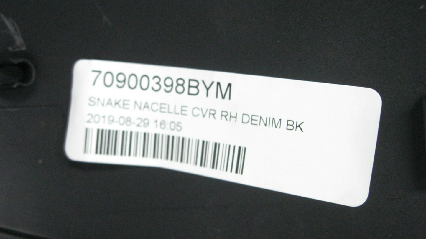 Harley Davidson OEM 15 & Later FLTR Black Denim Housing 70900398BYM 70900413BYM
