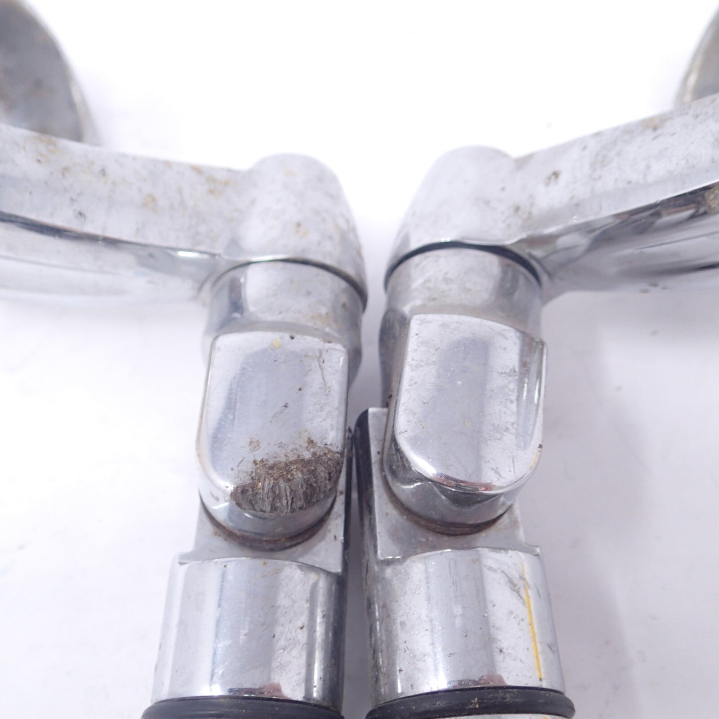 HARLEY DAVIDSON ADJUSTABLE MOUNTS CHROME  O-Ring Footpegs 49128-82/50832-07A