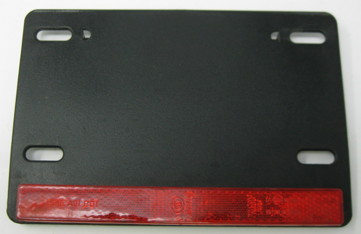 Harley-Davidson OEM 15-24 Touring License Plate Bracket with Reflector 60918-10A