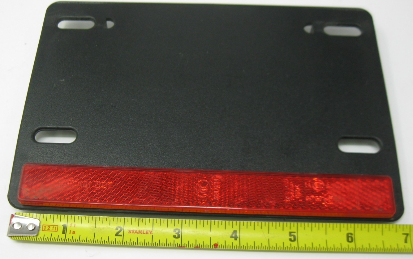 Harley-Davidson OEM 15-24 Touring License Plate Bracket with Reflector 60918-10A