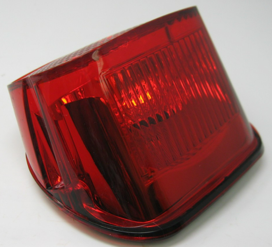 Harley-Davidson OEM Tail Light with Solid Red Lens (No Bulb or Socket) 68368-03