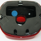Harley-Davidson OEM Tail Light with Solid Red Lens (No Bulb or Socket) 68368-03