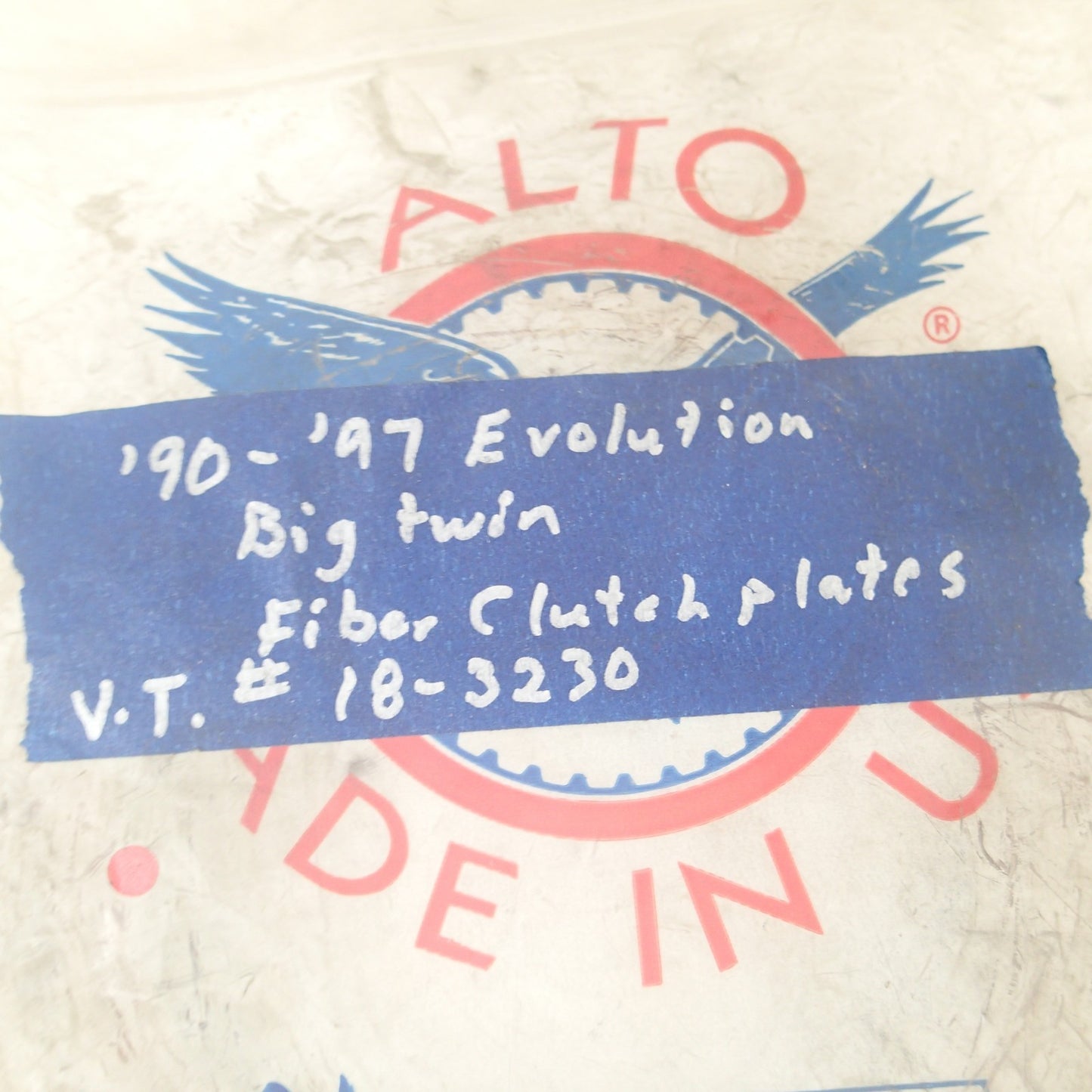 ALTO Friction Clutch Alto Products Clutch Plate Set Friction 18-3230 (37911-90)