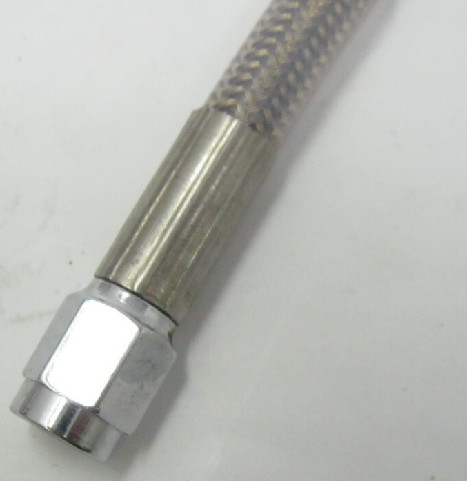 Unbranded Appx. 16" Braided Brake Line for Harley-Davidson (Unknown Fitment)