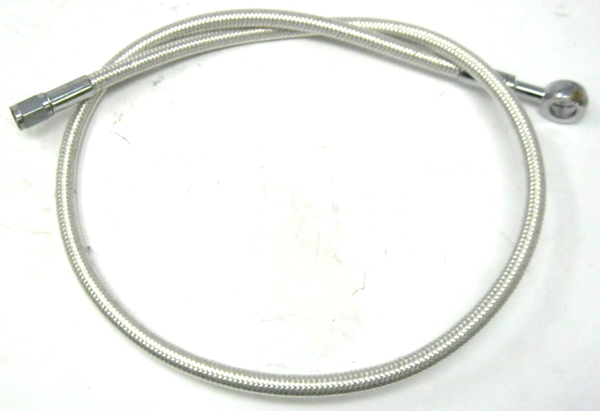 Unbranded Appx. 30" Braided Brake Line for Harley-Davidson (Unknown Fitment)