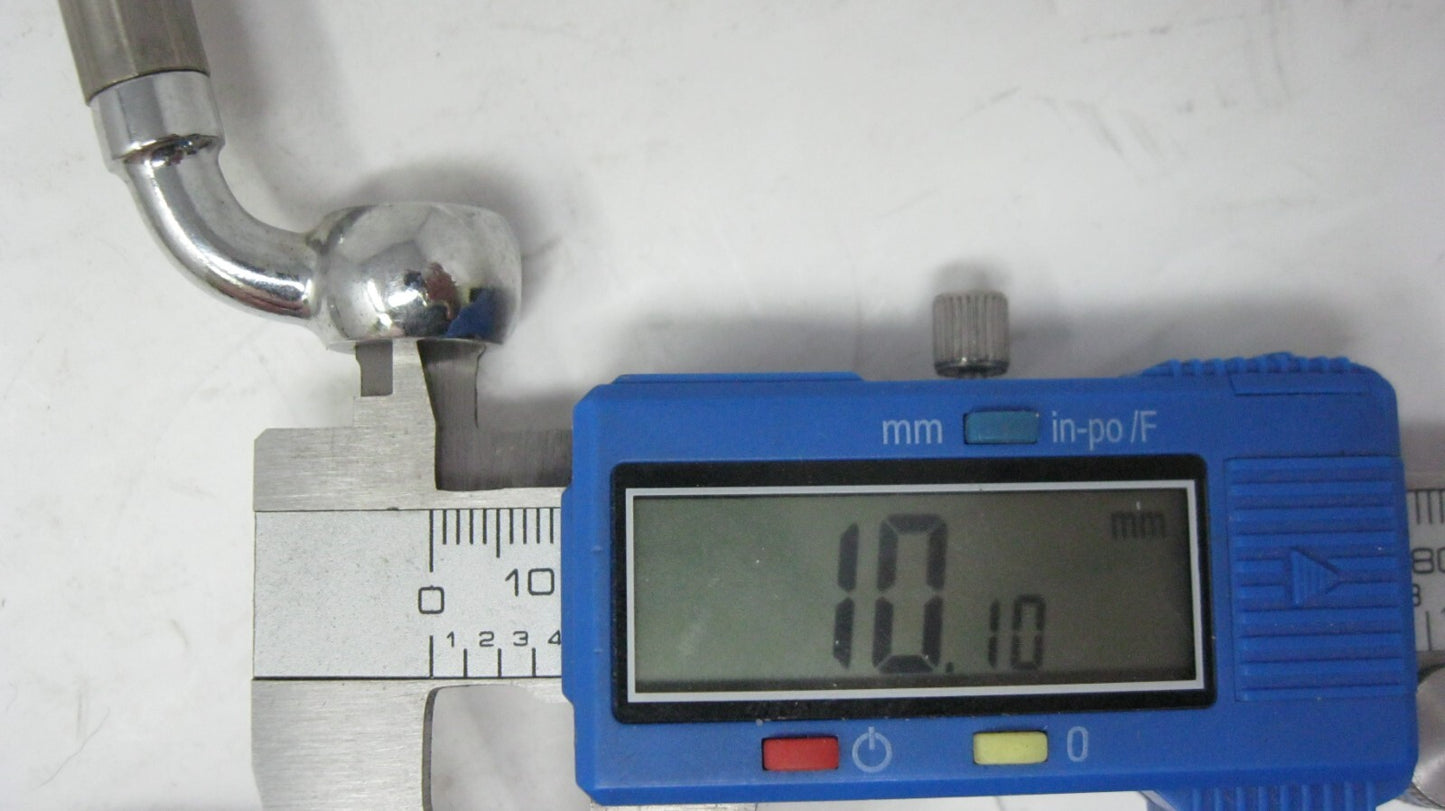 Unbranded Appx. 16" Braided Brake Line for Harley-Davidson (Unknown Fitment)