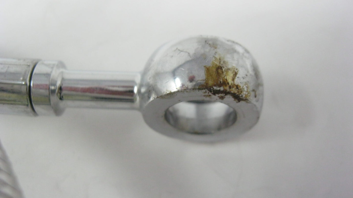 Unbranded Appx. 30" Braided Brake Line for Harley-Davidson (Unknown Fitment)