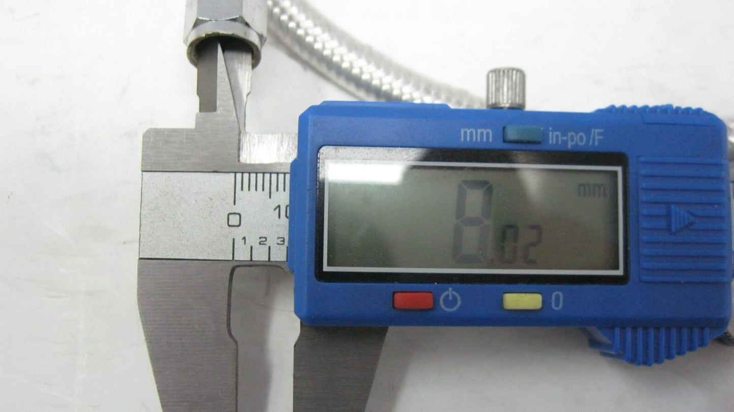 Unbranded Appx. 30" Braided Brake Line for Harley-Davidson (Unknown Fitment)