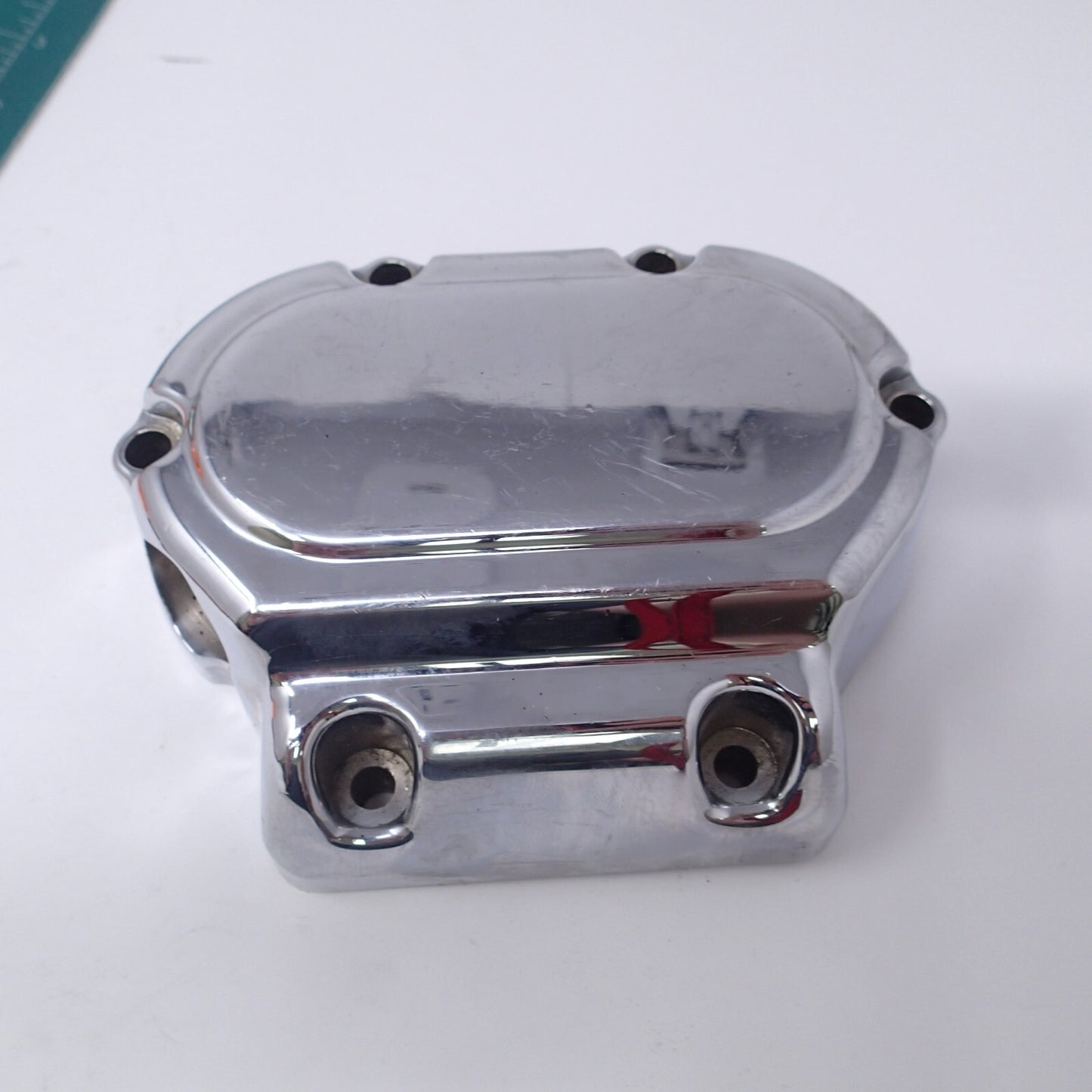 CHROME HARLEY BT TRANSMISSION  COVER SMOOTH 37105-99