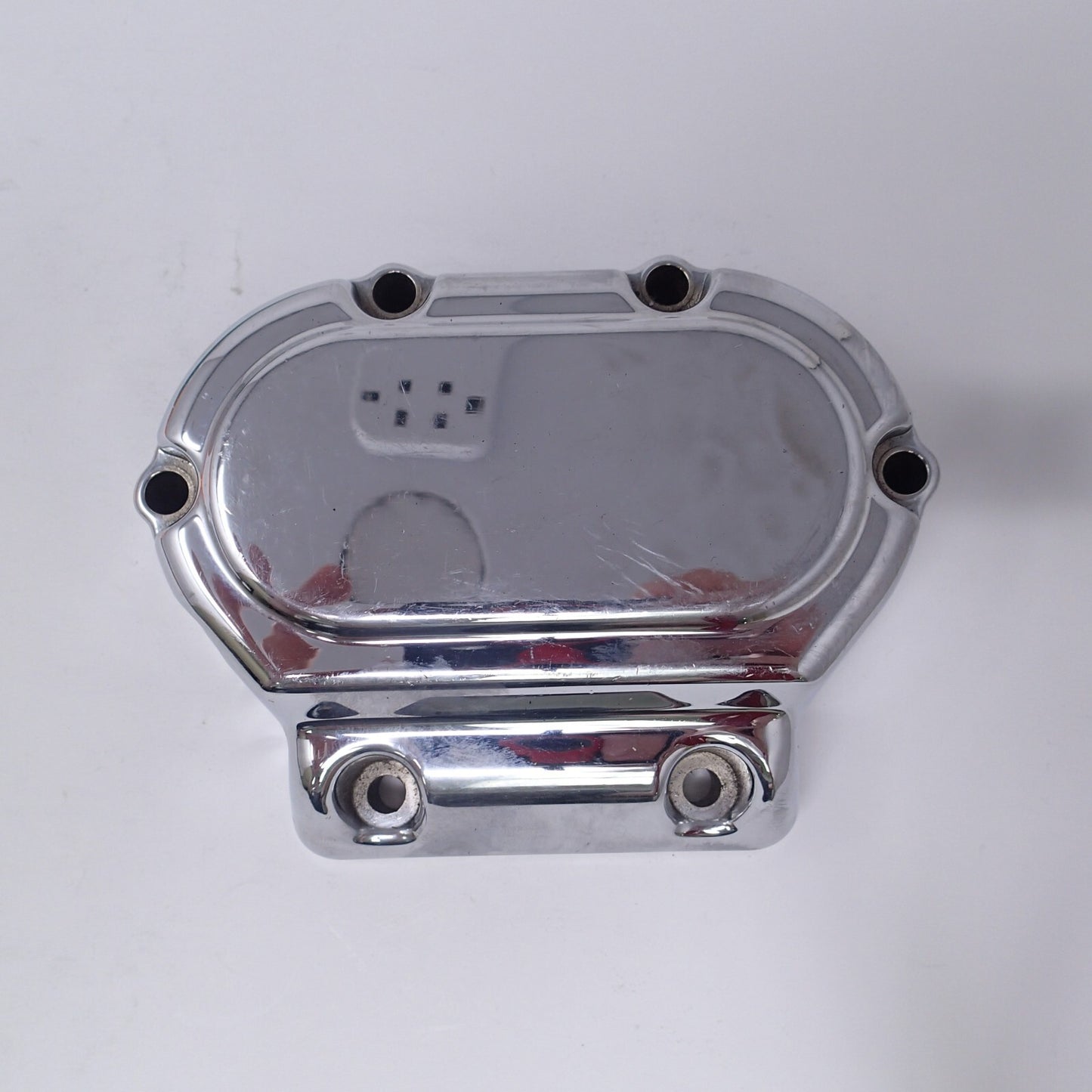 CHROME HARLEY BT TRANSMISSION  COVER SMOOTH 37105-99