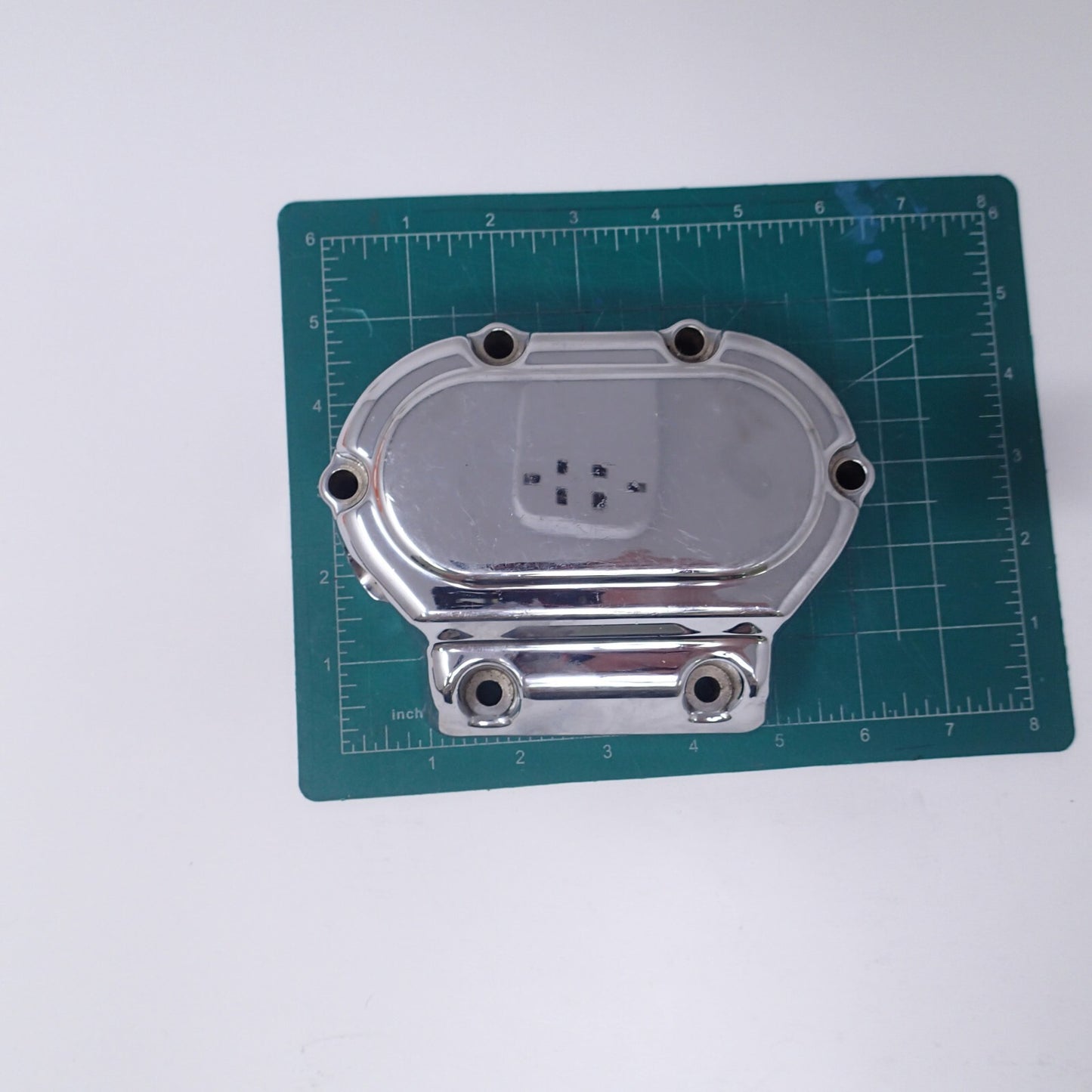 CHROME HARLEY BT TRANSMISSION  COVER SMOOTH 37105-99