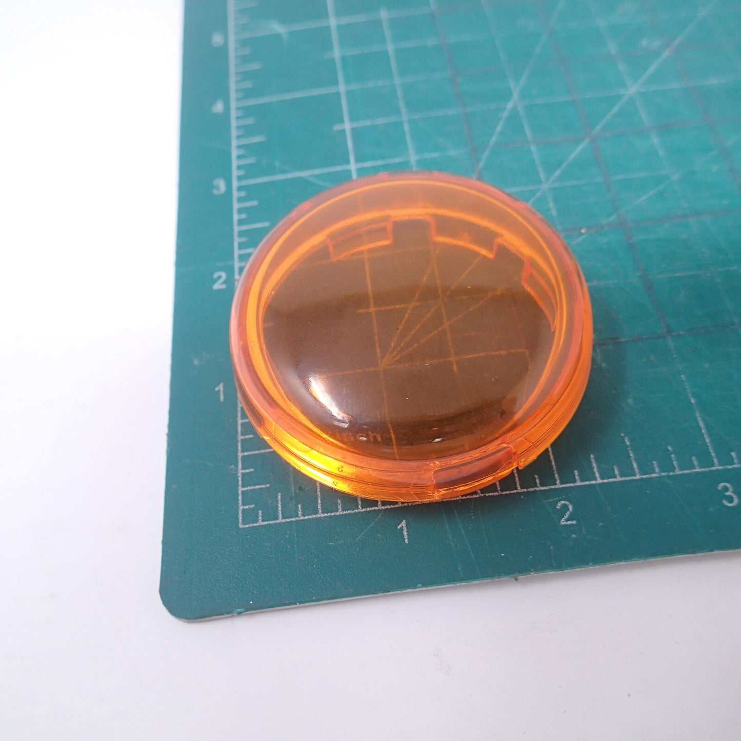 4pcs Turn Signal Light Lens Covers Front Rear for Harley Dyna Street Glide Red