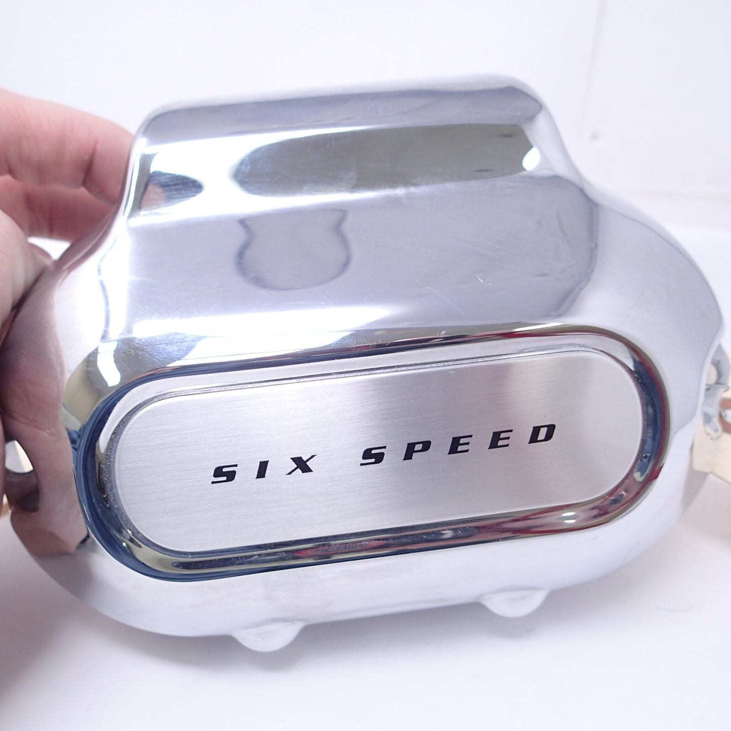 2018 Harley Electra Glide Ultra Limited Transmission Side Cover CHROME 25800056