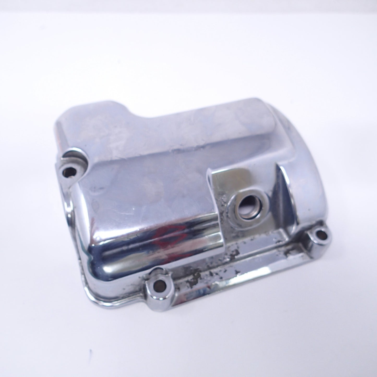 Harley Davidson OEM - 34543-00 - Transmission Top Cover, Chrome pilling off