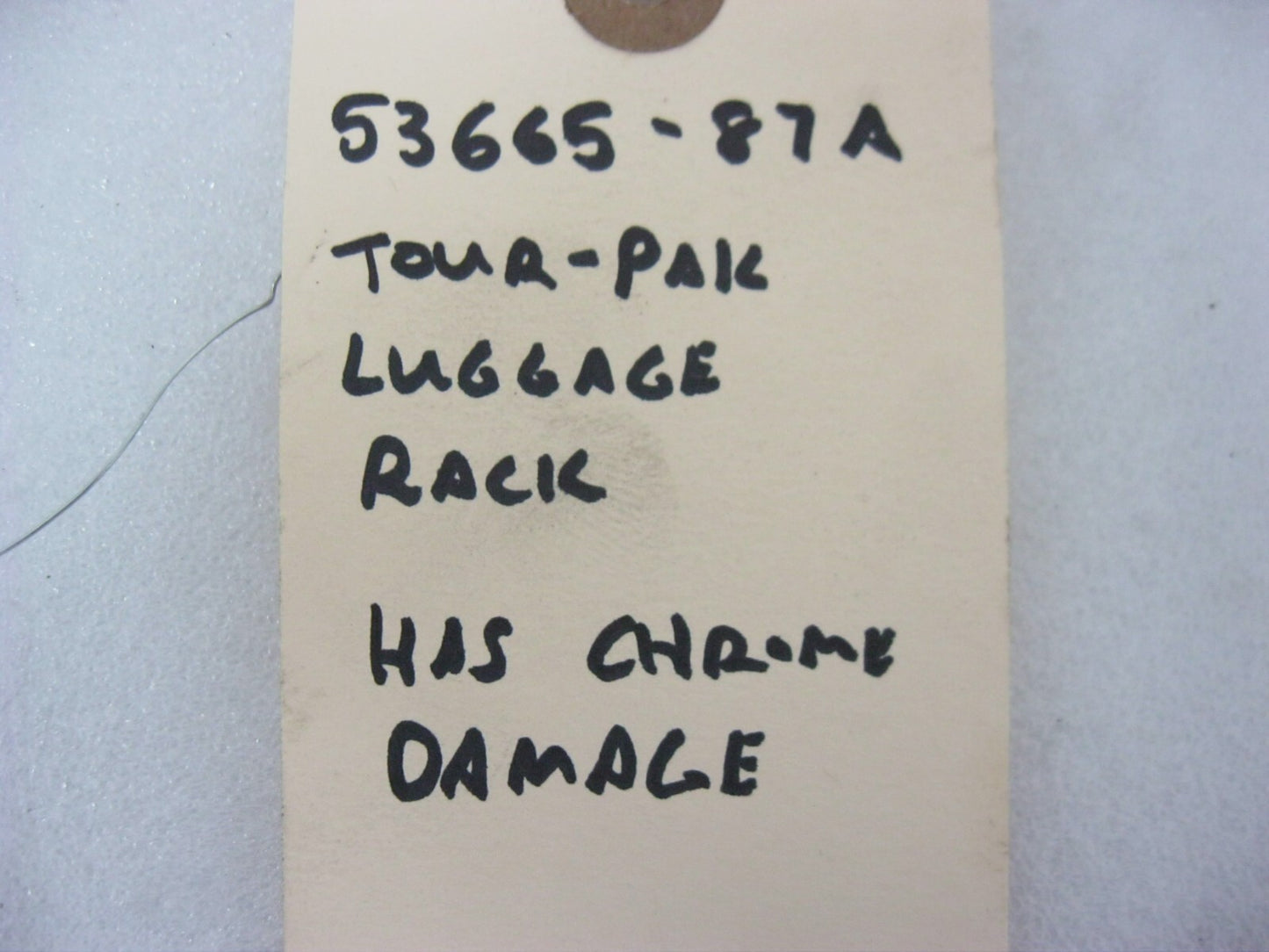 Harley-Davidson 08-23 Touring Tour Pak Chrome Luggage Rack -No Hardware 53665-87