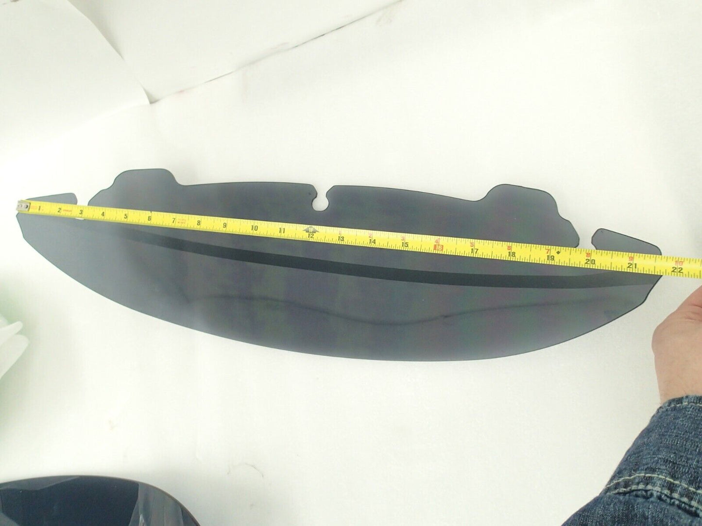 Genuine Harley 2014-2023 Street Glide Wind Deflector Smoked 5" 57400003
