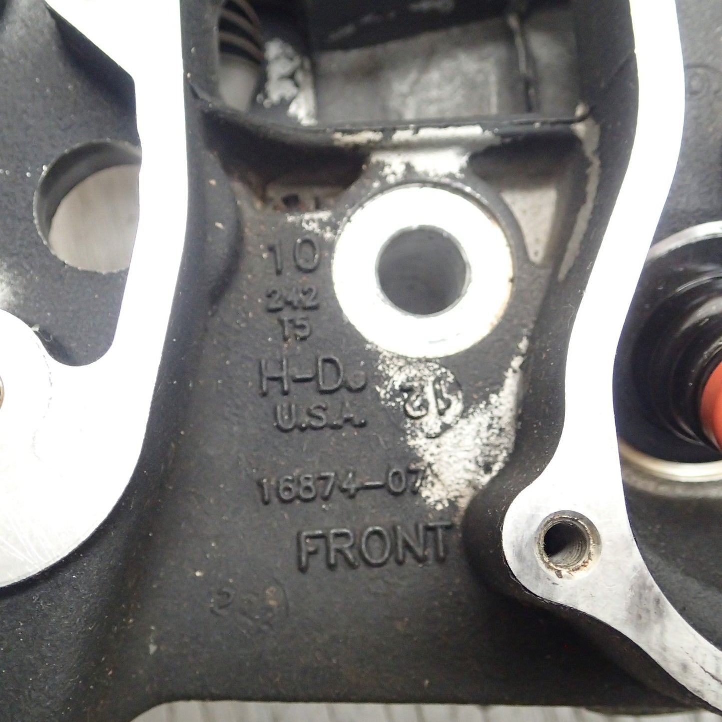 07-20 HARLEY-DAVIDSON SPORTSTER 1200 OEM ENGINE FRONT TOP 16874-07