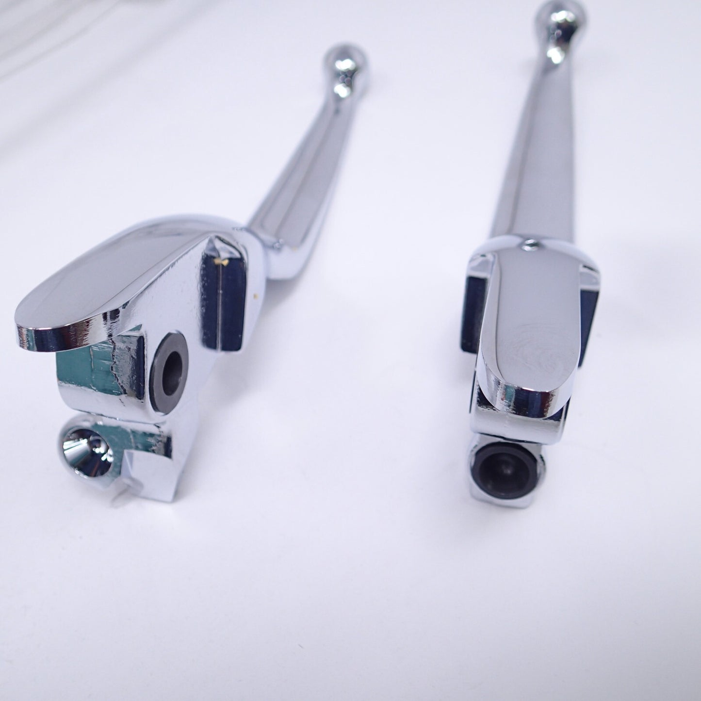 Harley Davidson Chrome Hand Control Lever Kit - New - 41700422