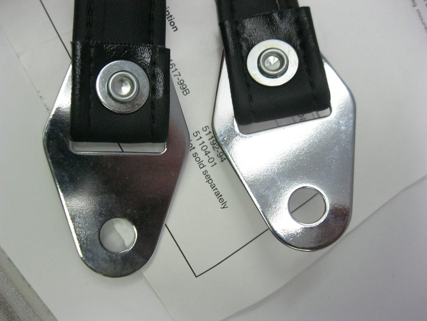 Harley-Davidson OEM Appx.27.25" from Center of Hole to Center of Hole Seat Strap