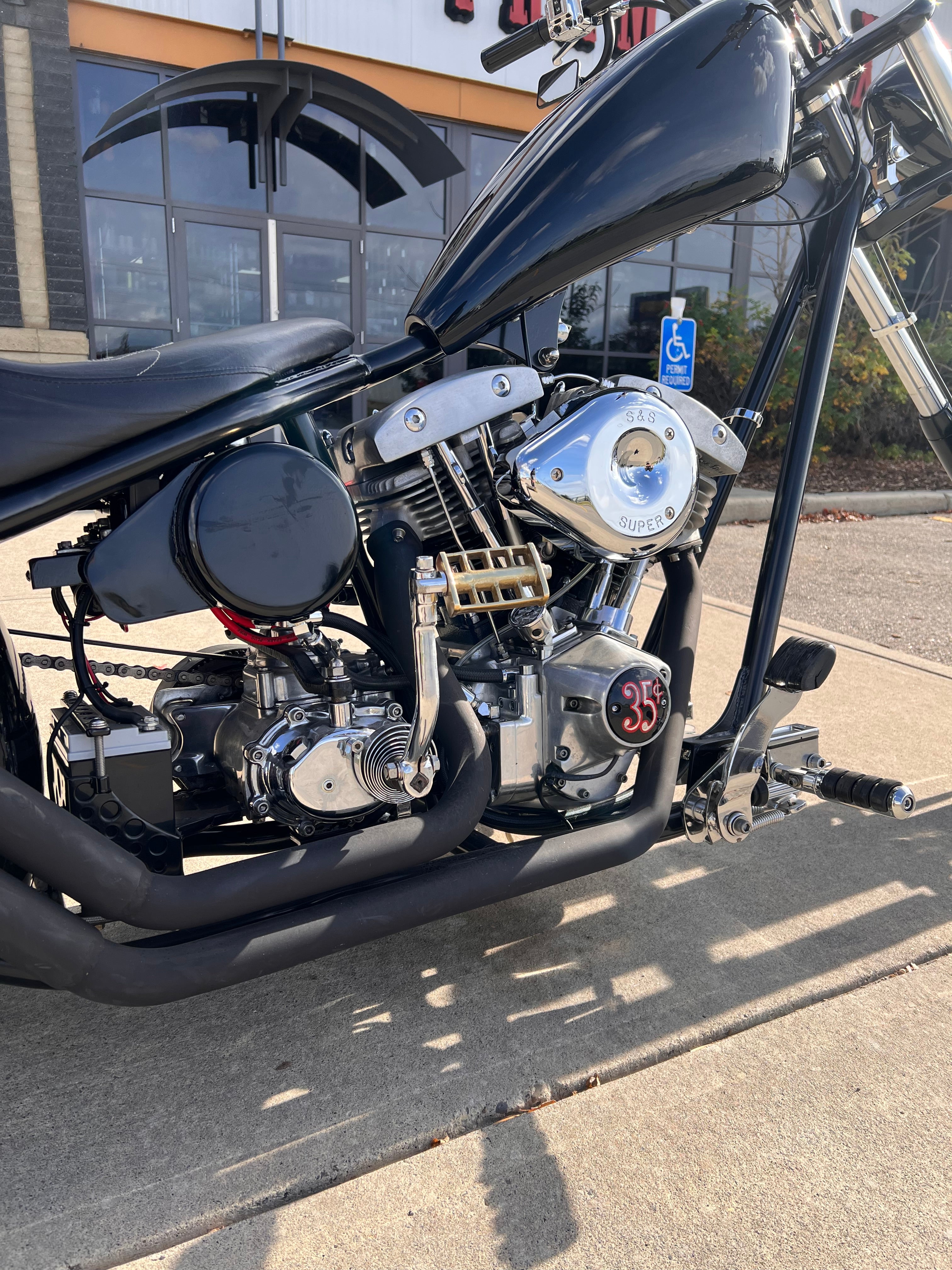 Rigid shovelhead cheap chopper for sale