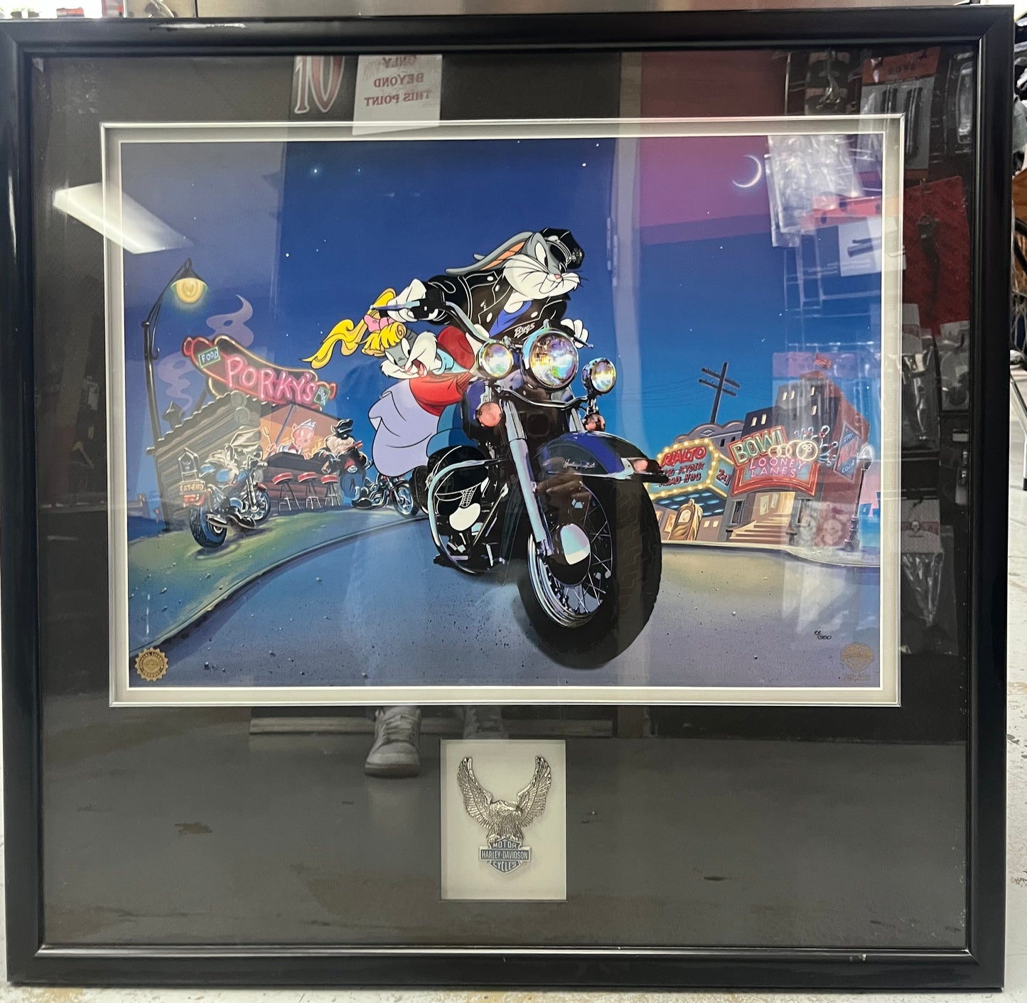 Limited Edition "Softail Sweethearts" Walt Disney Print