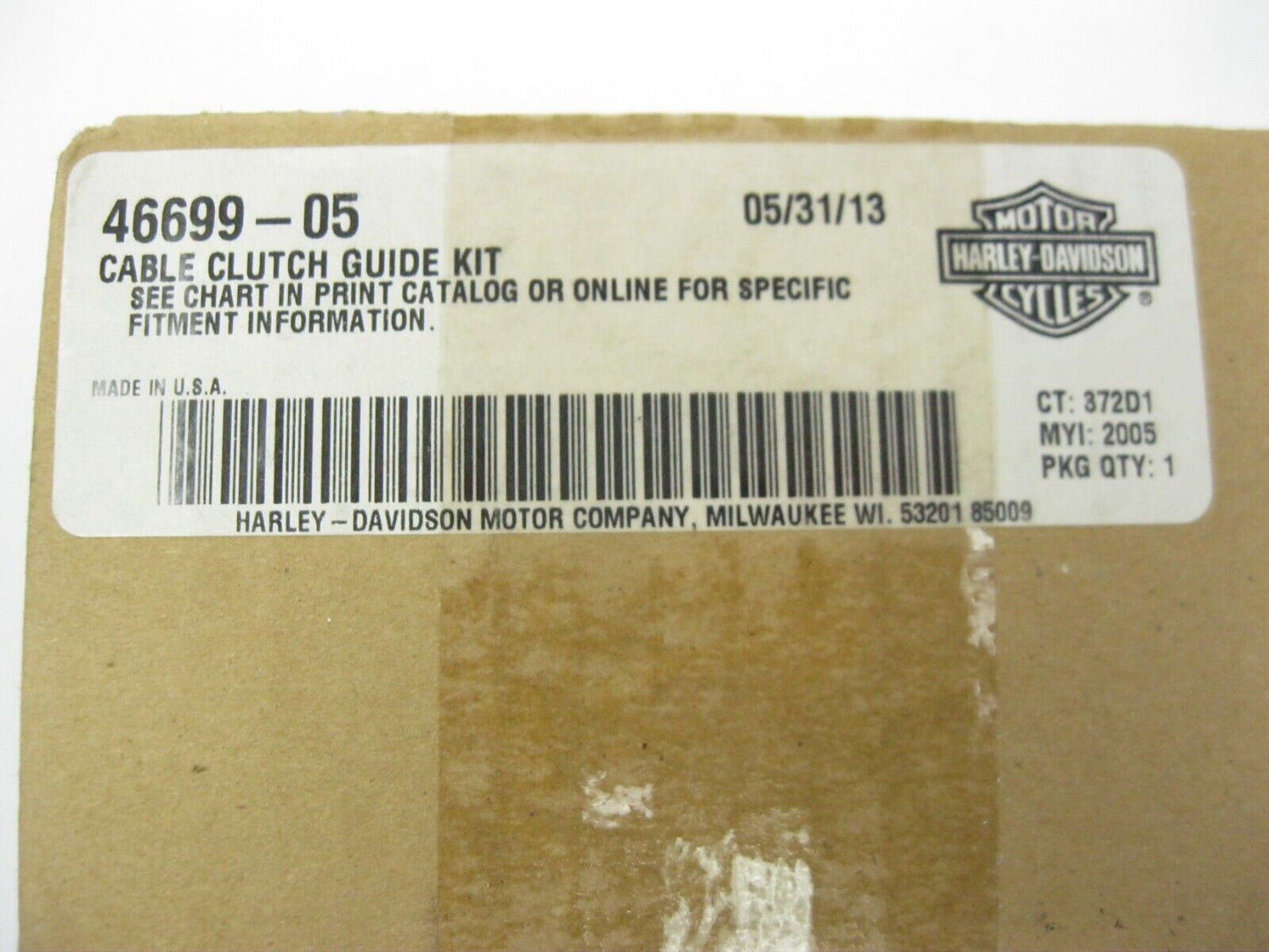 Harley-Davidson Cable Clutch Guide Kit 46699-05