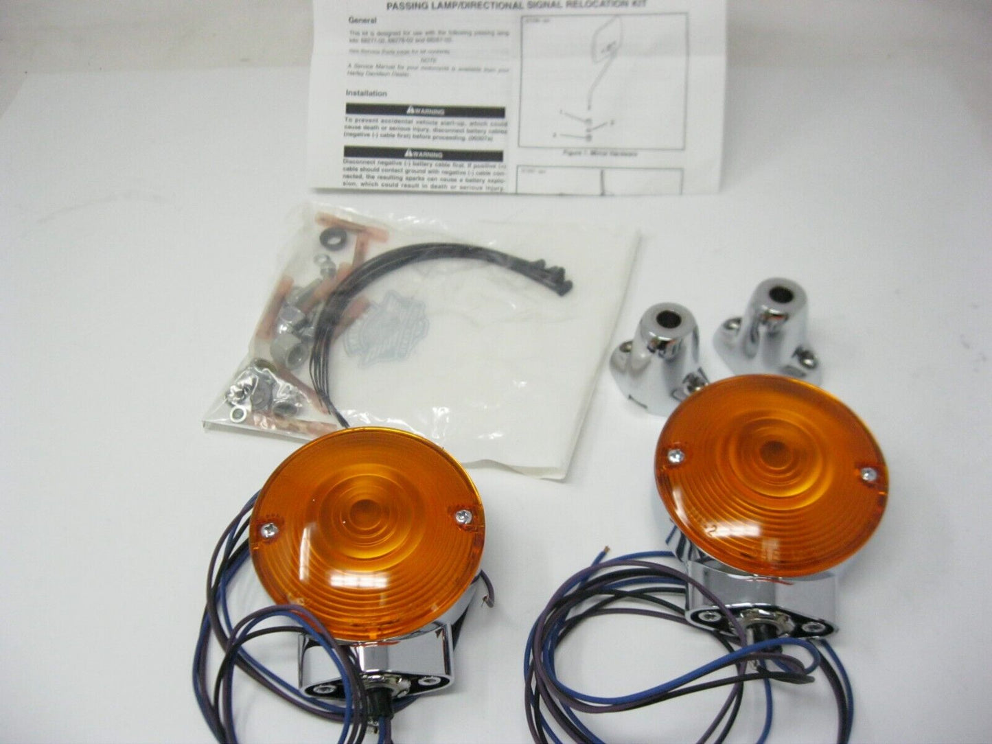 Harley-Davidson Turn Signal Relocation Kit 68413-99