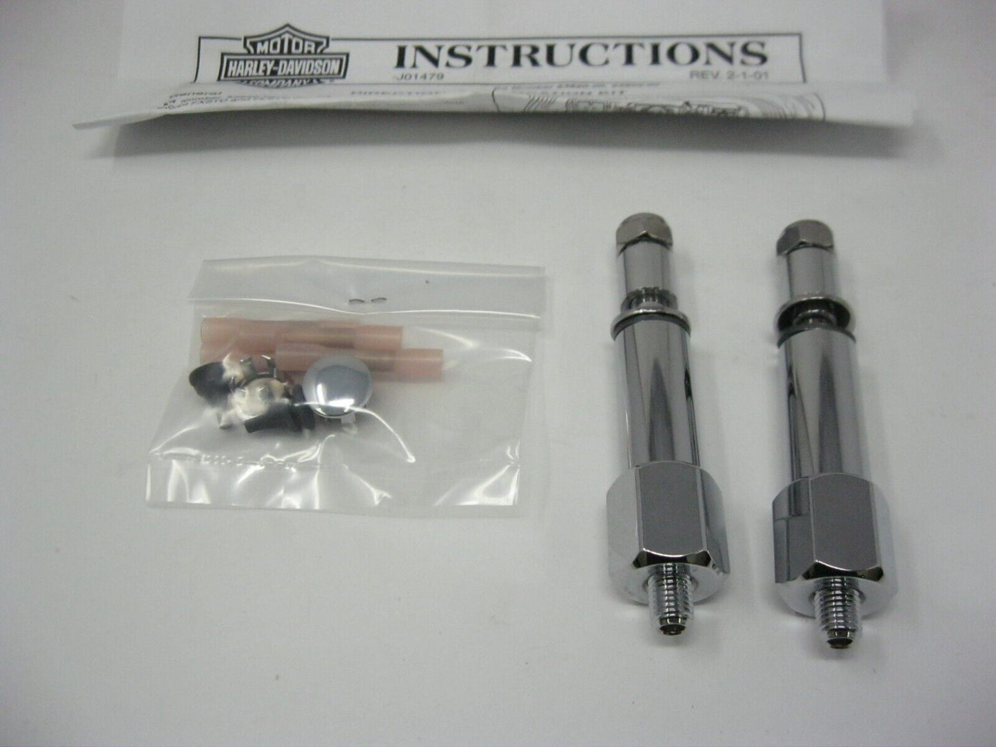 Harley-Davidson '00-Later Softail Turn Signal Relocation Kit 53820-00