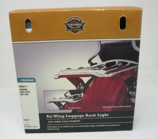 Harley Davidson Airwing Rack Light Red Lens 68000111