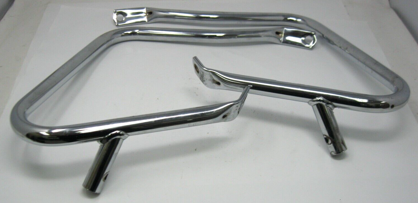 Harley-Davidson OEM Chrome Side Saddlebag Guards 90200506 & 90200507