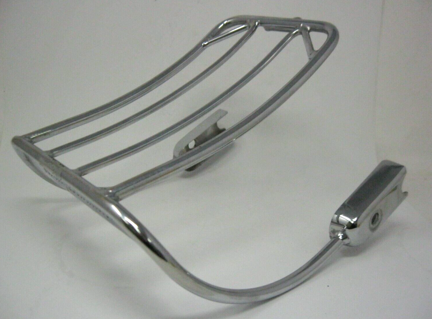 Harley-Davidson OEM 02-05 FXDWG Bobbed Fender Chrome Luggage Rack 56495-02