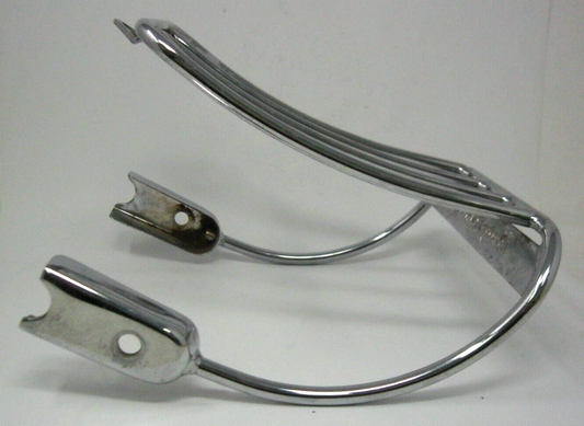 Harley-Davidson OEM 02-05 FXDWG Bobbed Fender Chrome Luggage Rack 56495-02