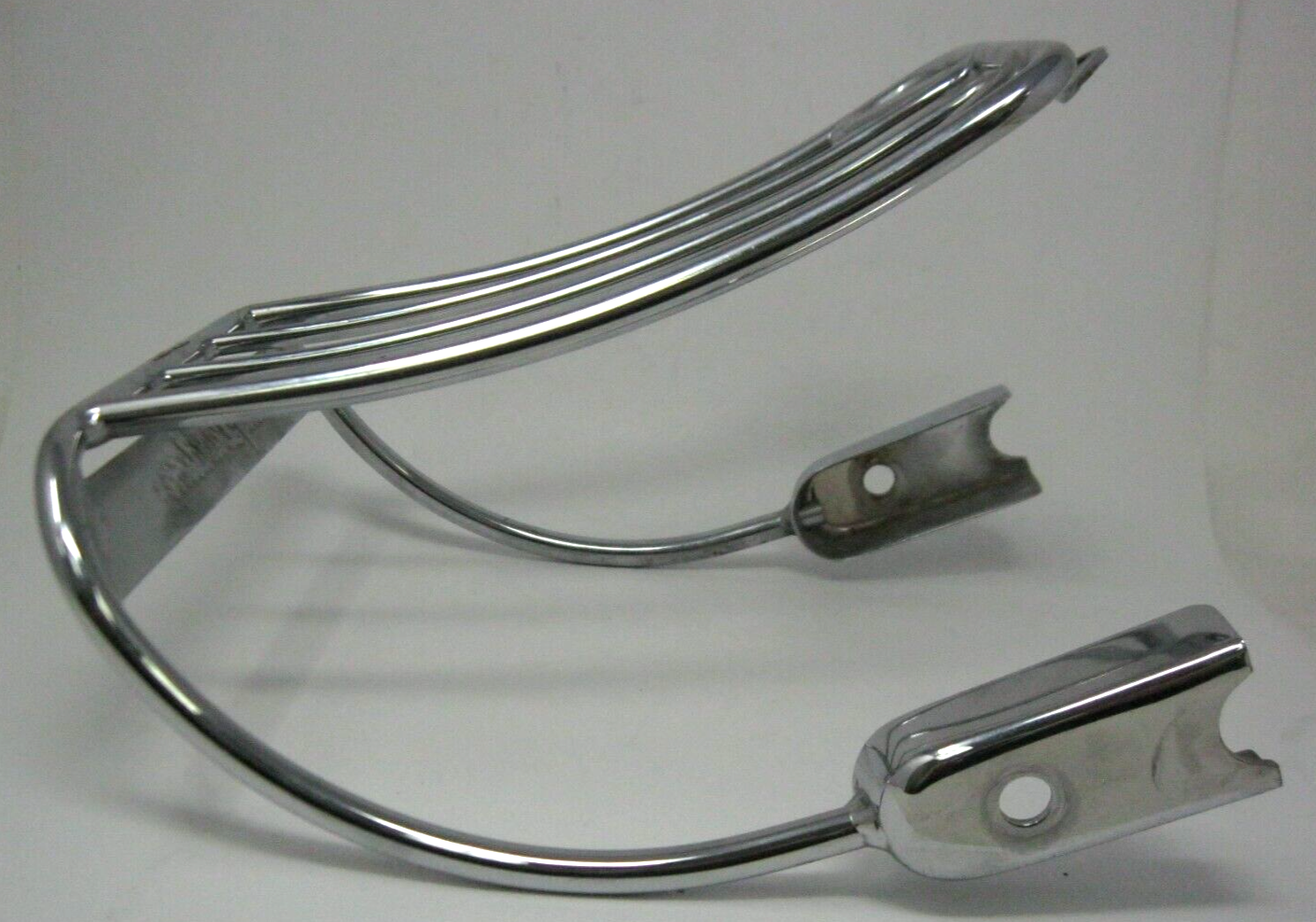 Harley-Davidson OEM 02-05 FXDWG Bobbed Fender Chrome Luggage Rack 56495-02