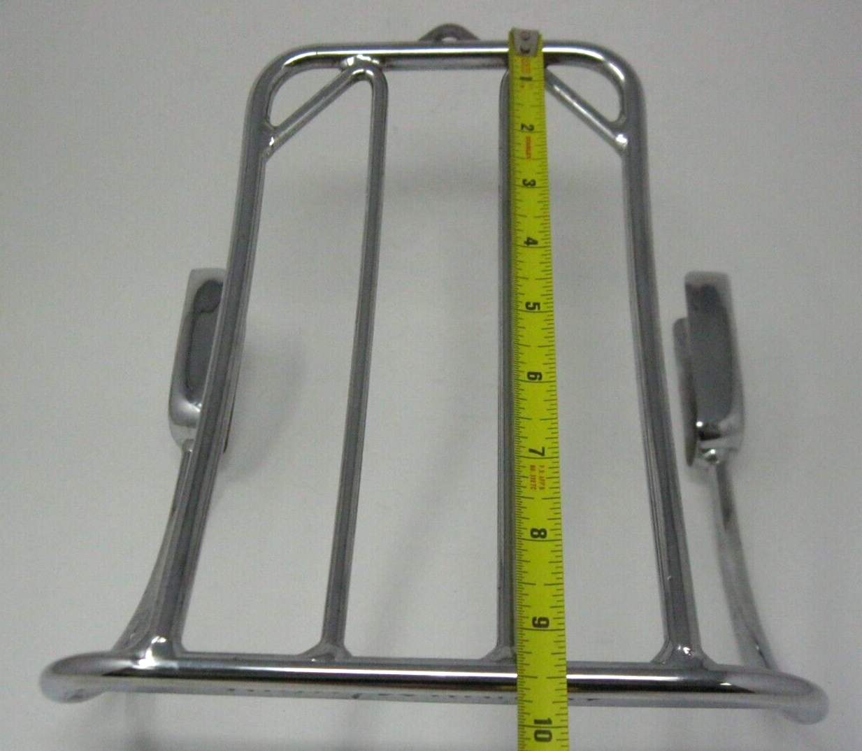 Harley-Davidson OEM 02-05 FXDWG Bobbed Fender Chrome Luggage Rack 56495-02