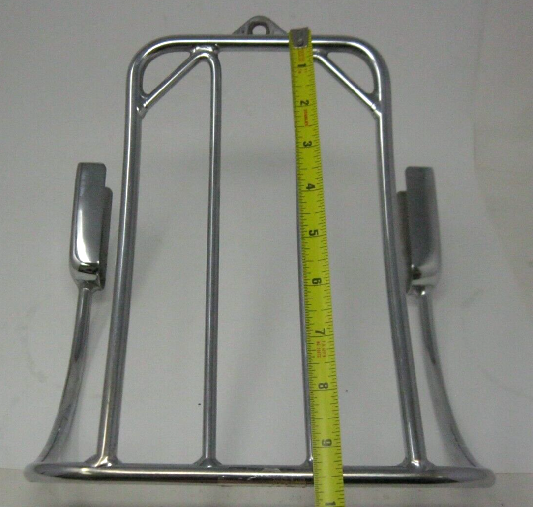 Harley-Davidson OEM 02-05 FXDWG Bobbed Fender Chrome Luggage Rack 56495-02