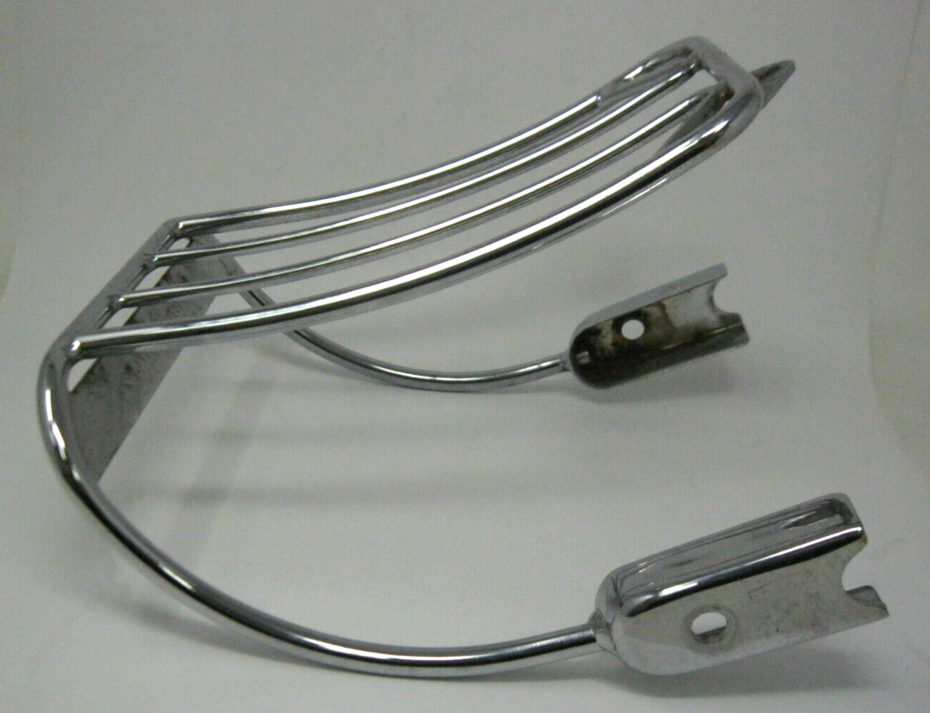 Harley-Davidson OEM 02-05 FXDWG Bobbed Fender Chrome Luggage Rack 56495-02