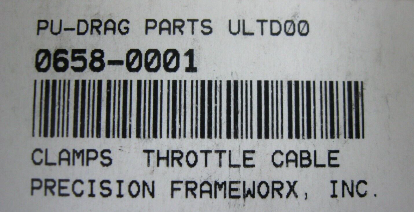 Drag Specialties Grizzle Fist Throttle Cable Clamps - 0658-0001