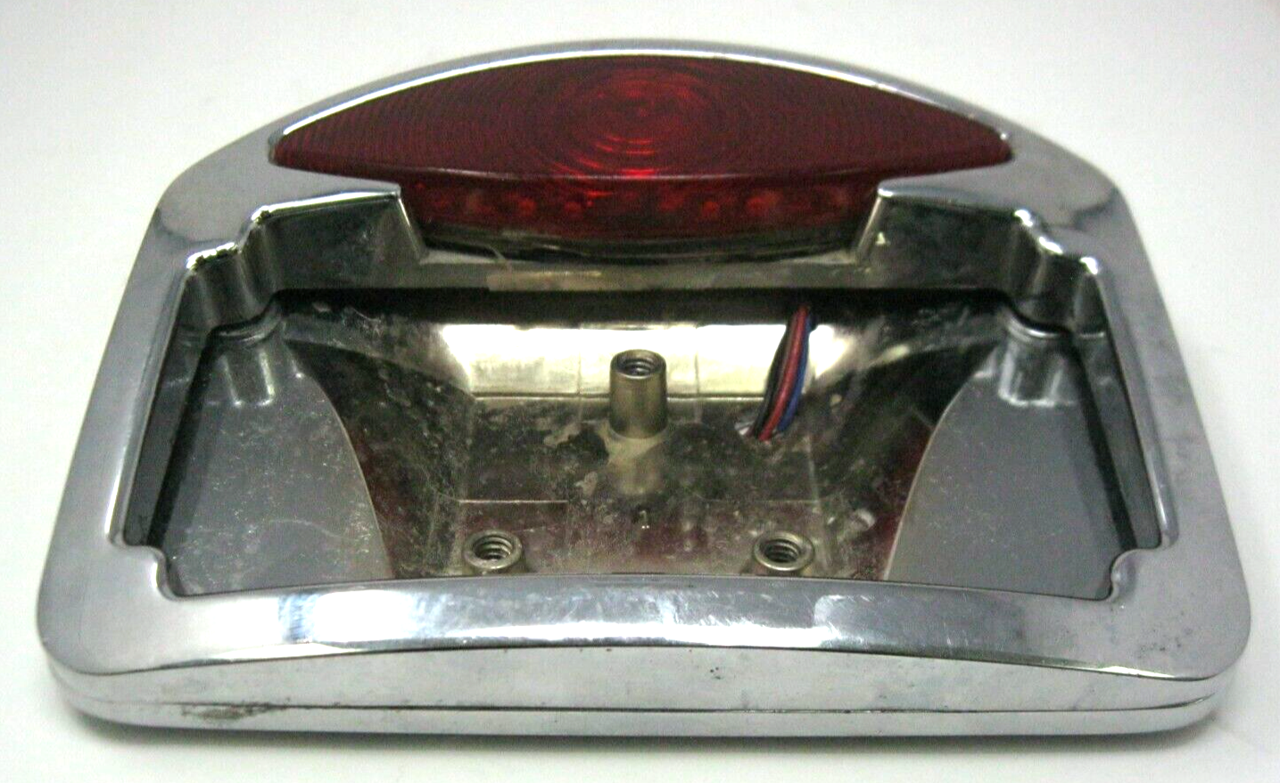 Custom LED Tail Light and License Plate Bracket.