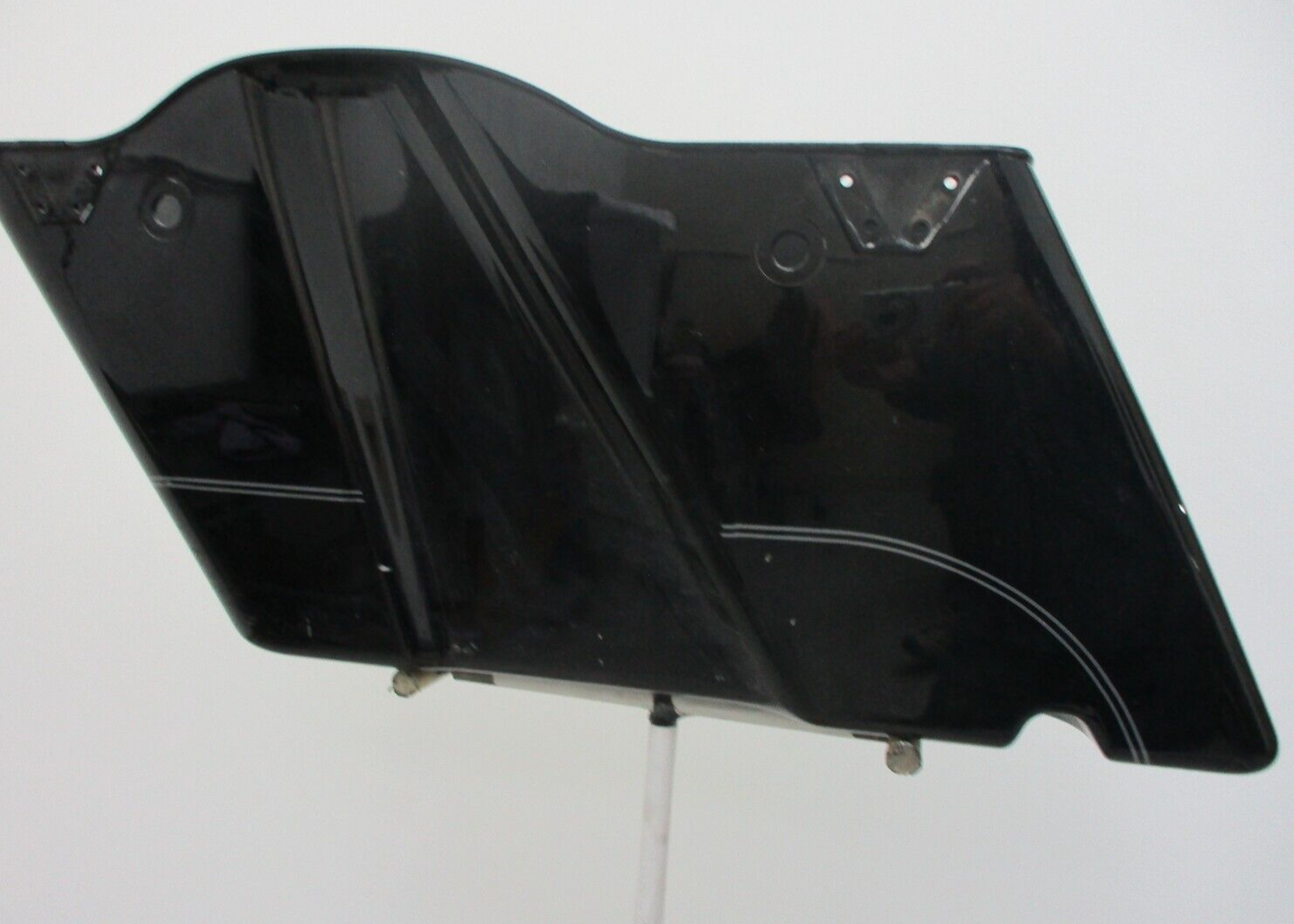 Harley-Davidson OEM Right Saddlebag Black w Grey Detail 79106-03A Earlier-2013