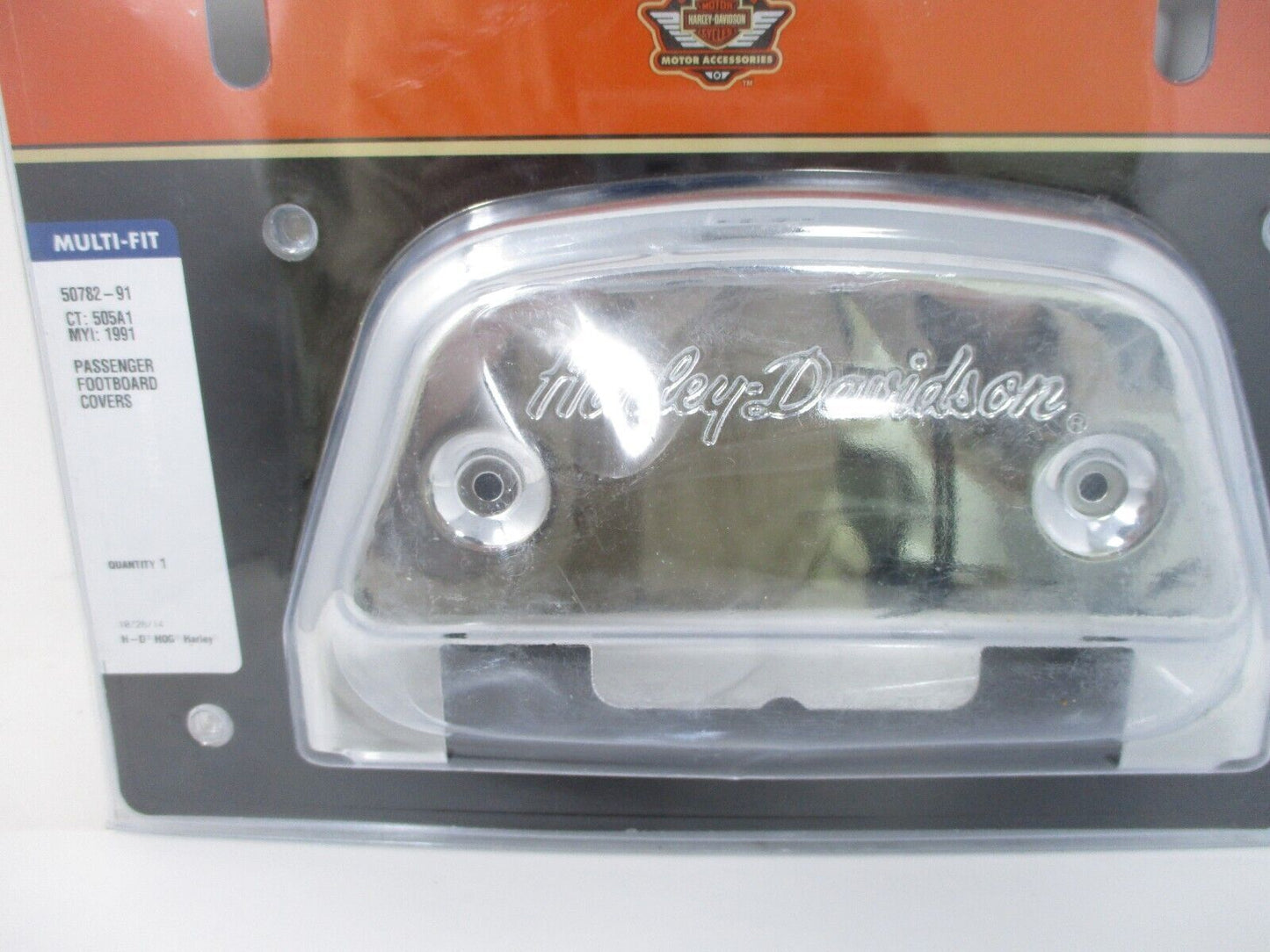 Harley-Davidson  Script Passenger Footboard Cover Fits '87-Later  50782-91